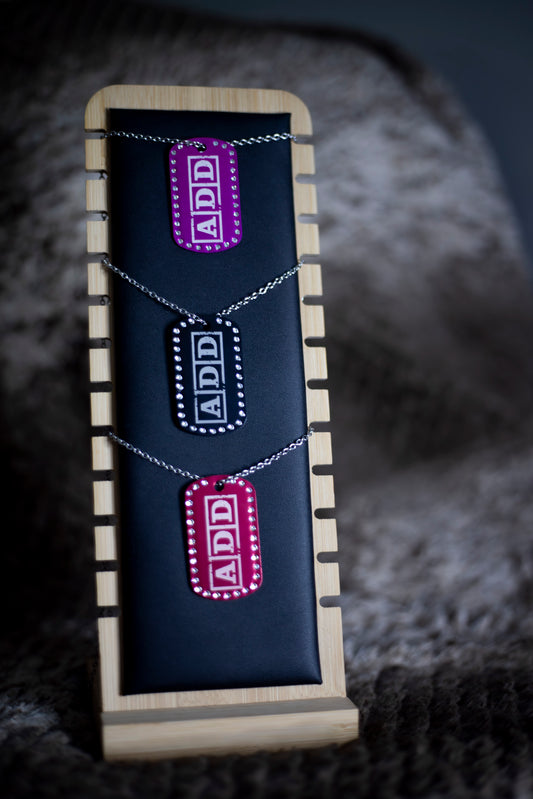 A.D.D. Dog Tag Bling Logo