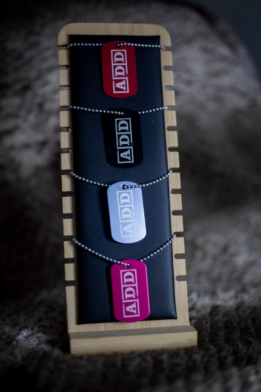 A.D.D. Logo Dog Tag